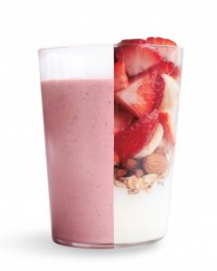 Hearty Fruit and Oat Smoothie