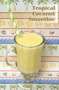 Tropical Coconut Smoothie
