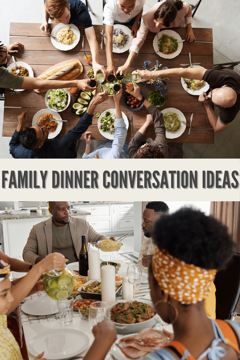 Family Dinner Conversation Ideas via @wondermomwannab