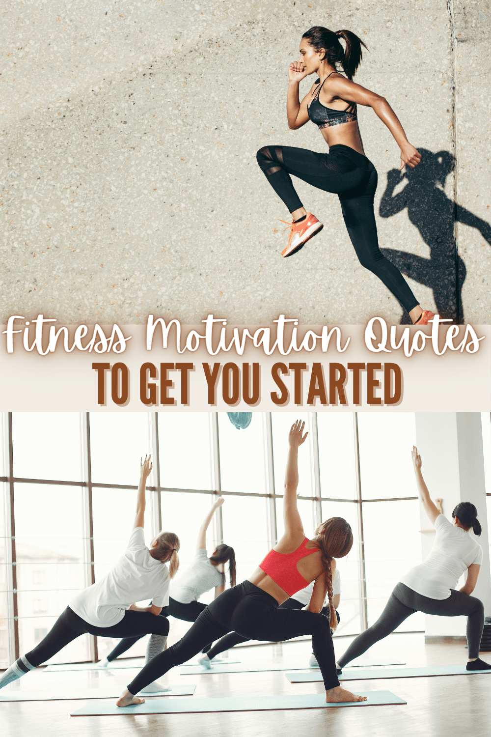 The hardest part of working out is getting started. Here's a collection of fitness motivation quotes to help inspire you to move each day. #fitness #exercise #workout #fitnessquotes #exercisequotes via @wondermomwannab