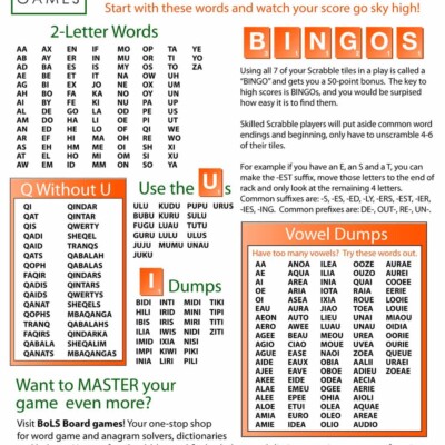word game tools to work the mind