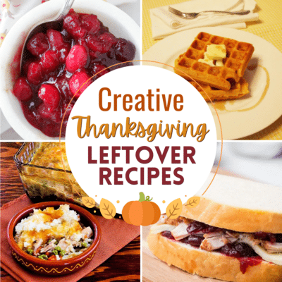 Creative ways to repurpose your Thanksgiving leftovers.