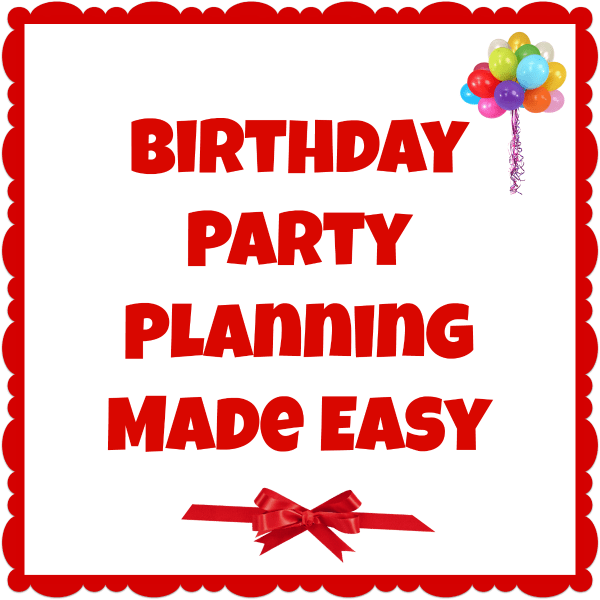Birthday Party Plan