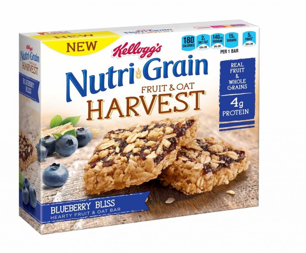 Nutri Grain Fruit & Oat Harvest Blueberry