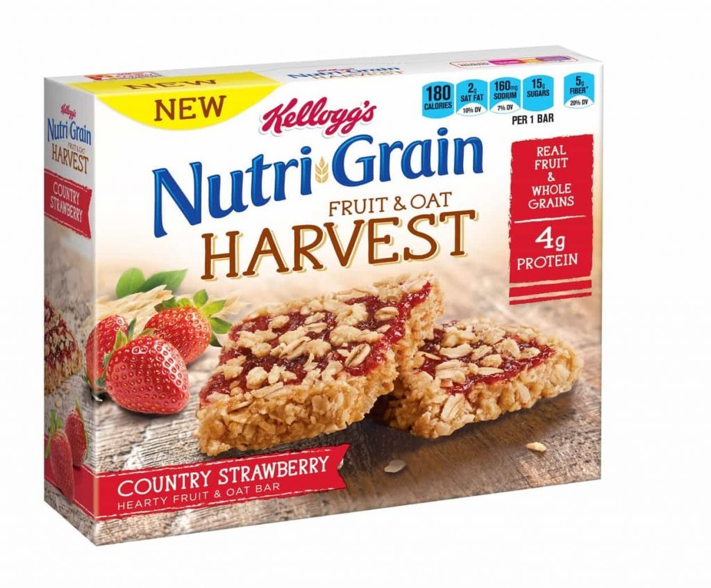Nutri Grain Fruit & Oat Harvest Strawberry