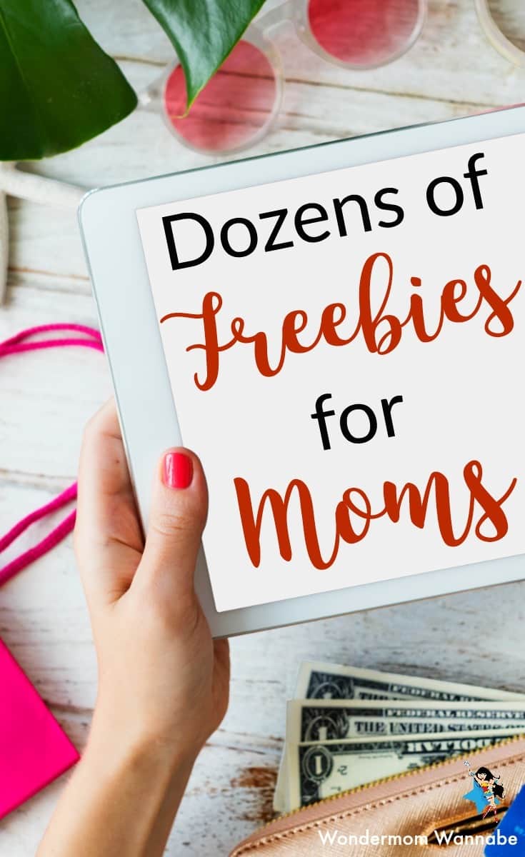 Dozens of freebies for moms from printable planners to photography classes.