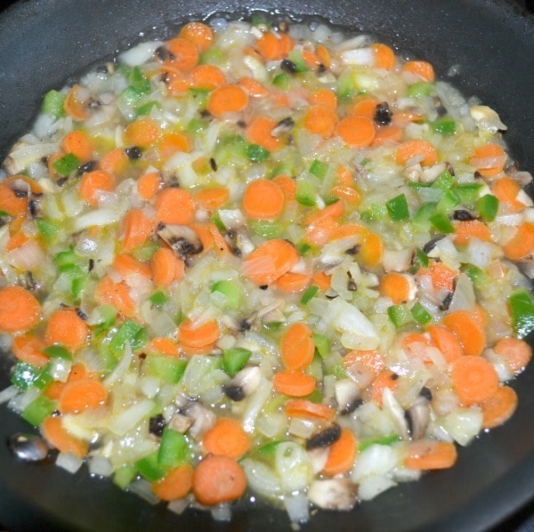 Sauteed Vegetables in Wine