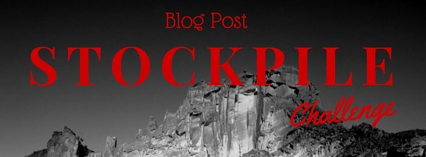 Blog Post Stockpile Challenge