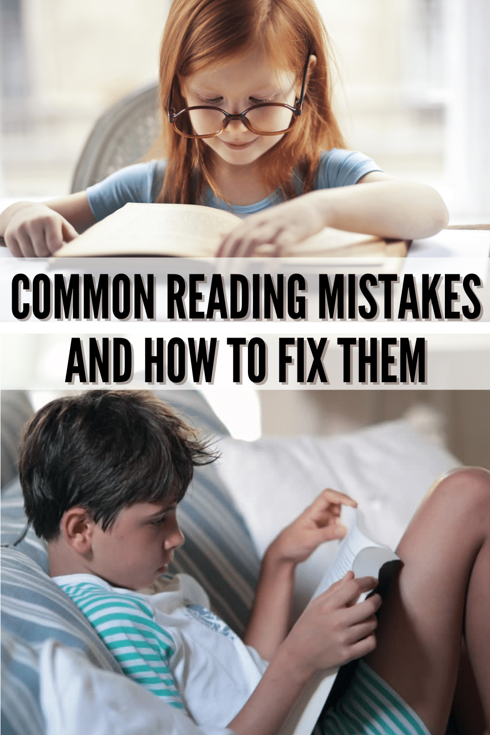 Reading is a challenge for a lot of young children. Here are some of the more common reading mistakes, and how to fix them. #parentingtips #reading #LearningToRead #teachingkids via @wondermomwannab