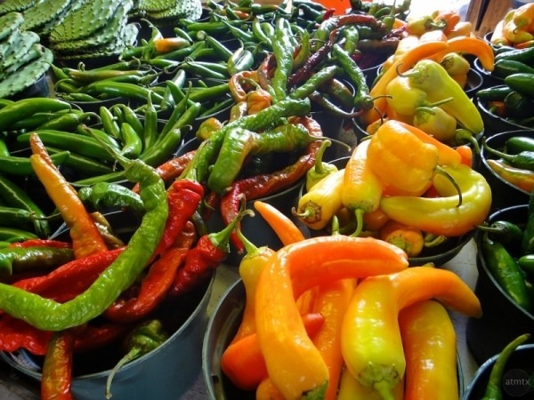 a variety of Peppers