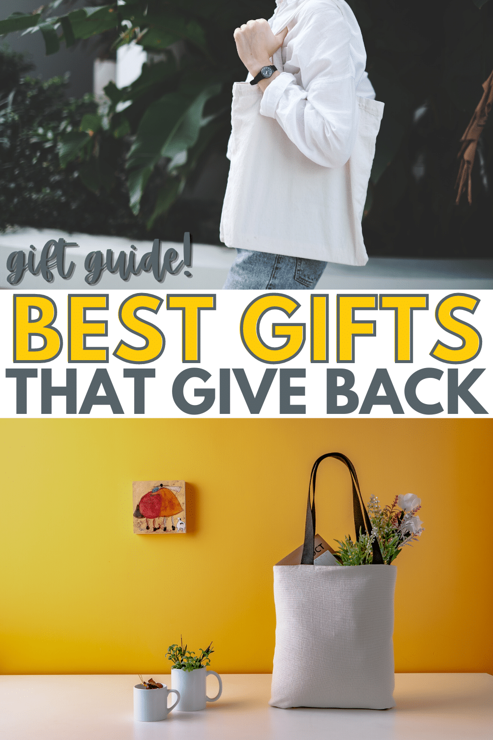 If you want to choose gifts to brighten the lives of the people you care about, here's a collection of some of the best gifts that give back to society. #giftguide #giftideas #giveback via @wondermomwannab