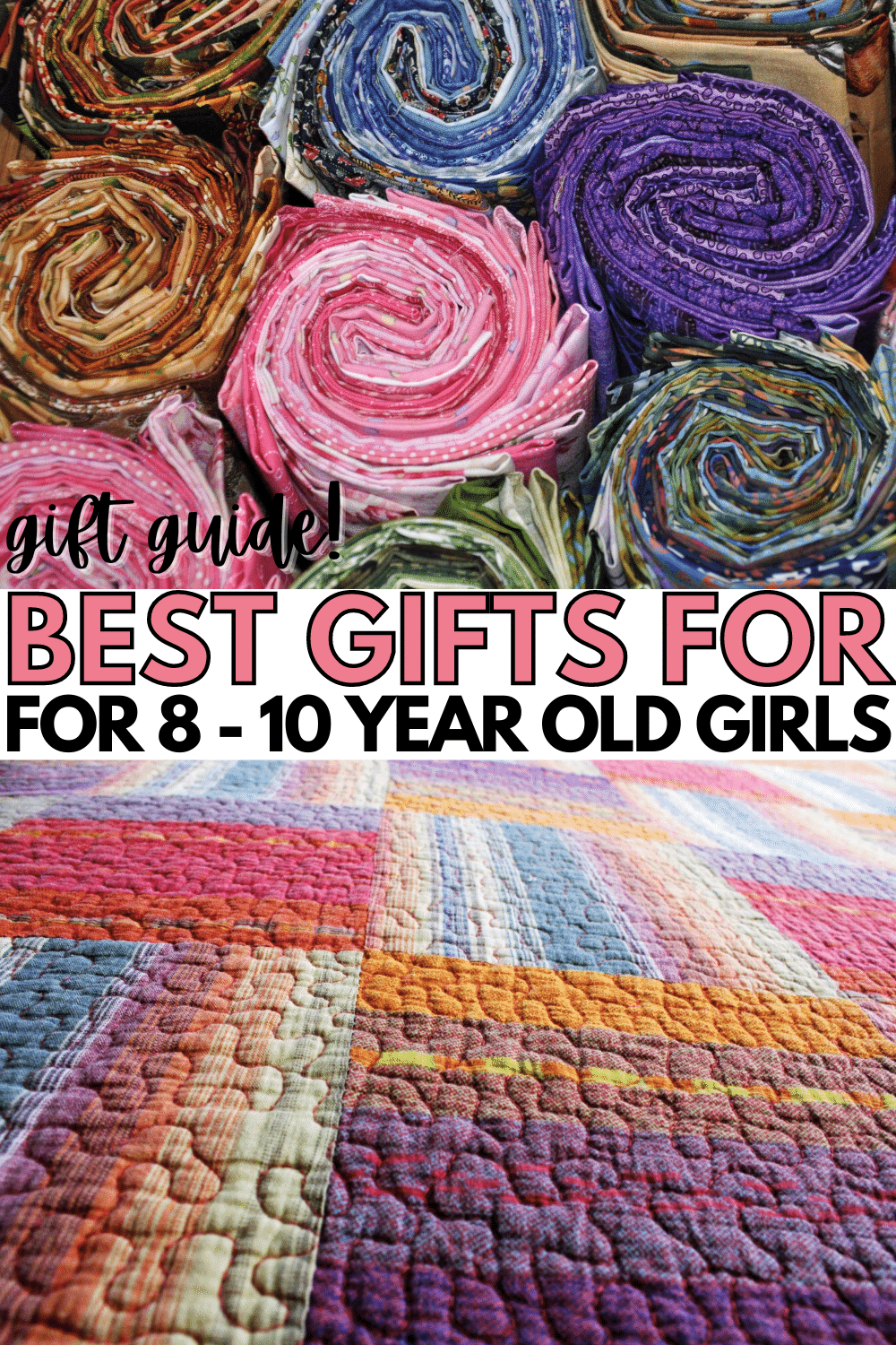 Here's a list of the best gifts for 8-10 year old girls to help anyone who is at a loss as to what girls in this age range like. #giftguide #giftideas #forher #giftsforgirls via @wondermomwannab