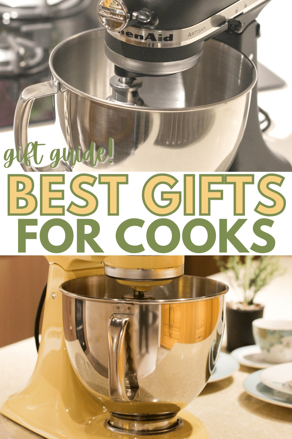 A list of the best gifts for people who love to cook, whether they have just discovered the passion or if they've been cooking for years. #giftguide #giftideas #cooking #cooks via @wondermomwannab