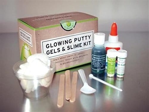 glowing putty gels and slime kit