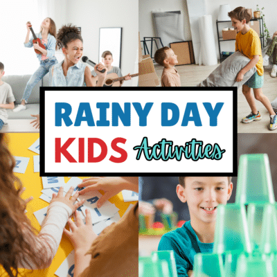 Looking for fun rainy day activities to keep your kids entertained? We have a variety of engaging and enjoyable options for rainy day kids activities that will surely brighten up their day!