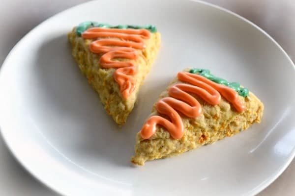 Carrot cake scones are a cute and tasty treat for Easter