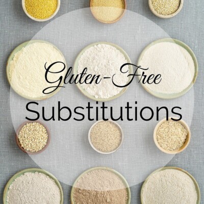 Eating gluten-free doesn't mean sacrificing flavor. Here are several gluten-free substitutions that not only provide plenty of flavor, but plenty of nutrients as well.
