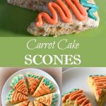 Carrot cake scones