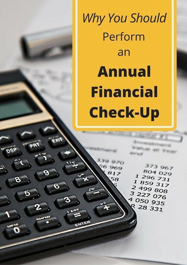 Why You Should Perform an Annual Financial Check-Up