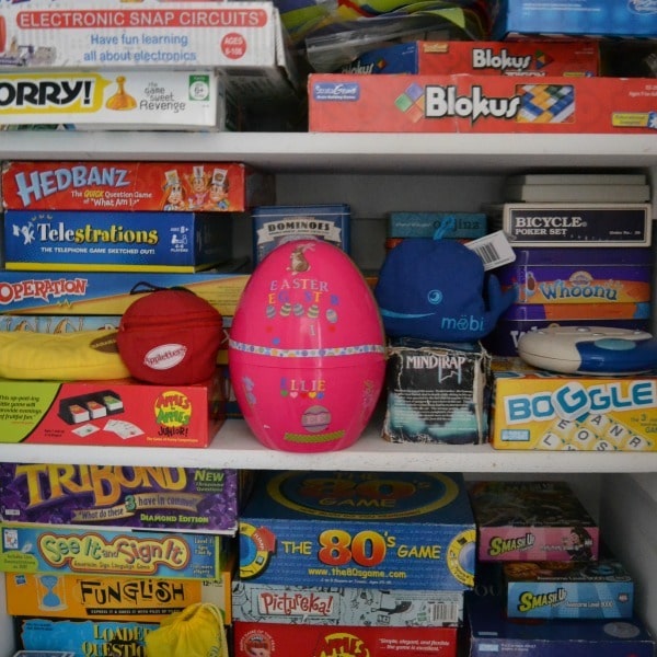Easter egg hiding in the game closet