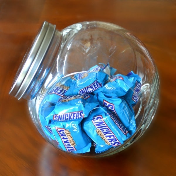 Snickers Crisper Candy Jar