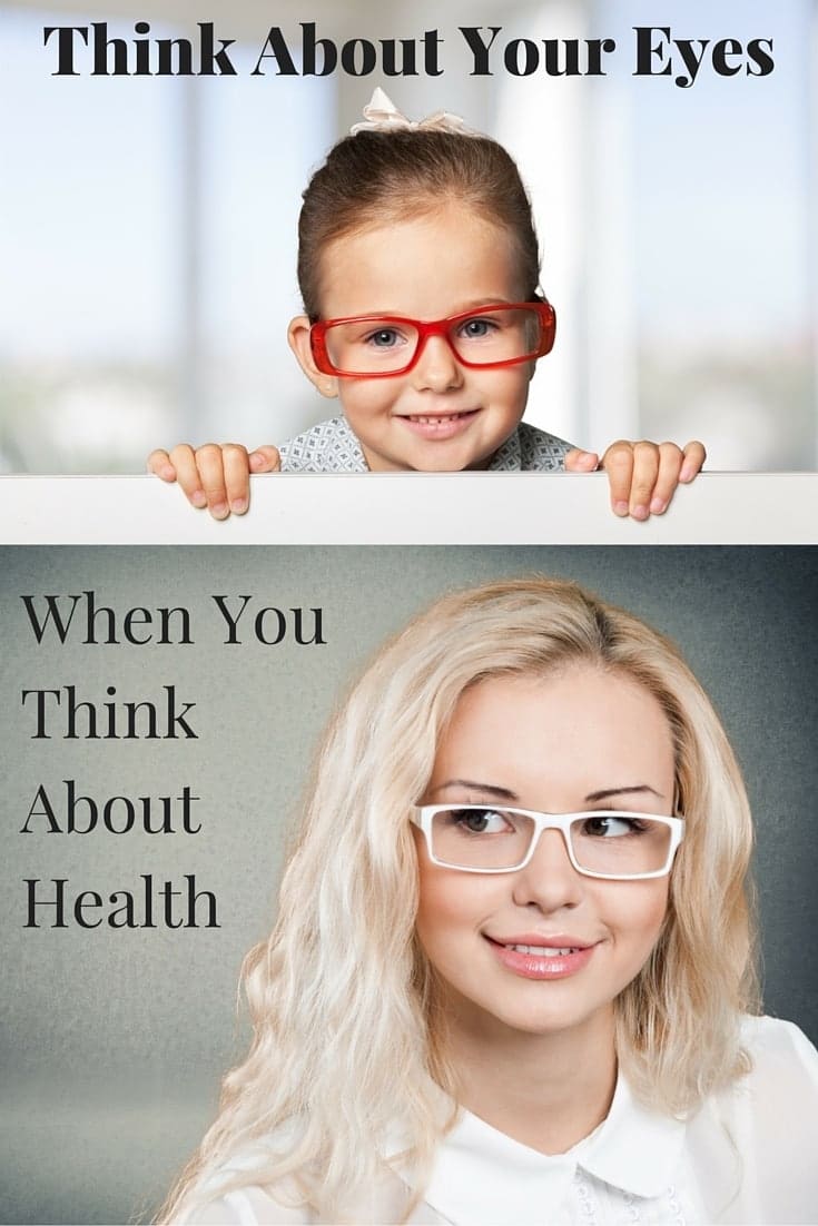 Your eyes are a vital component of your overall health. Find out why you should think about your eyes BEFORE you have trouble seeing.