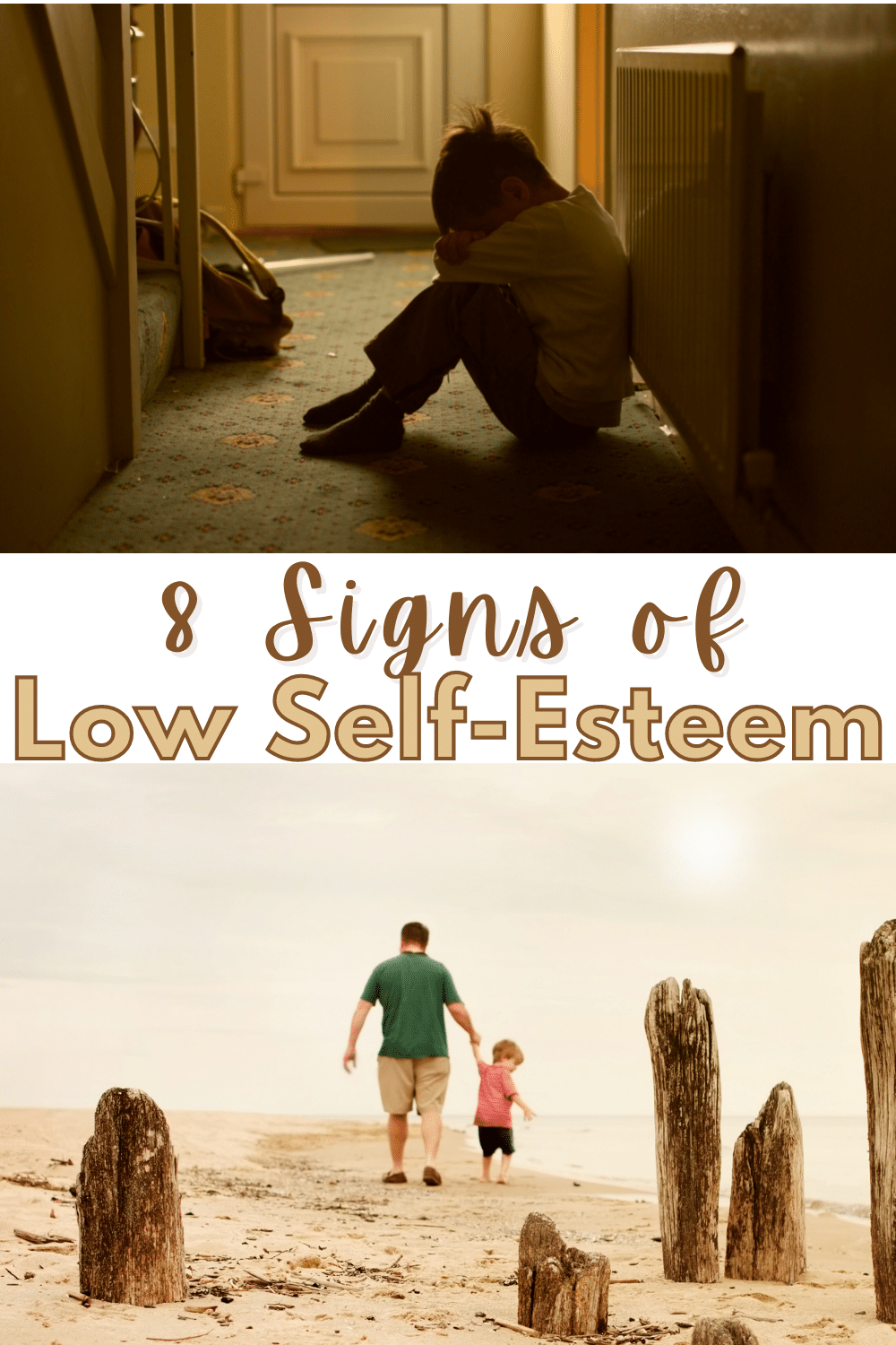 Watch for these signs of low self esteem in your child so you know when to step in and help or seek professional assistance. #selfesteem #parentingtips #mentalhealth via @wondermomwannab