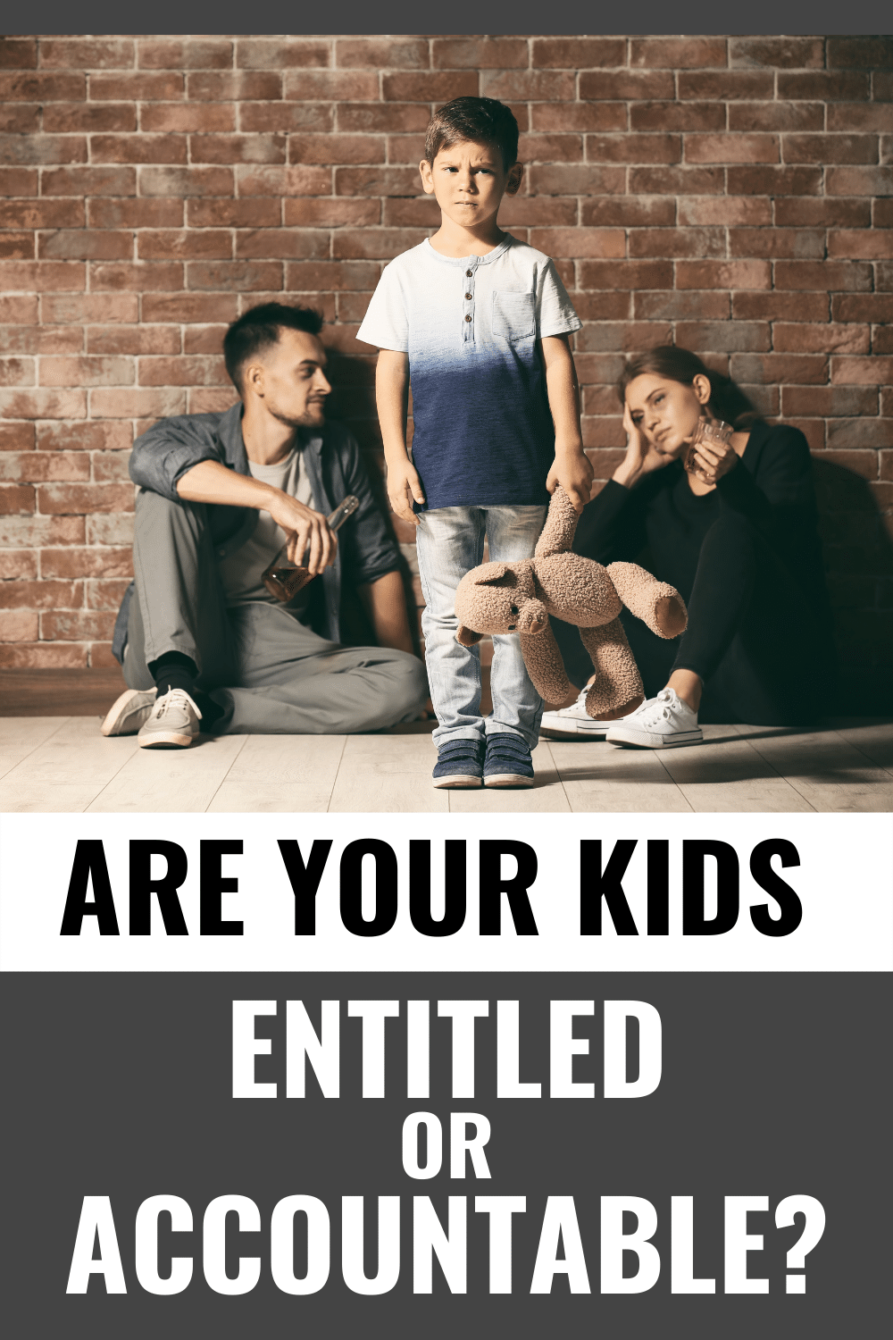 Are your kids entitled or are you holding your kids accountable? Learn to take the steps to ensure you enrich your kids' lives and those around them. #parentingtips #entitledkids #accountable via @wondermomwannab