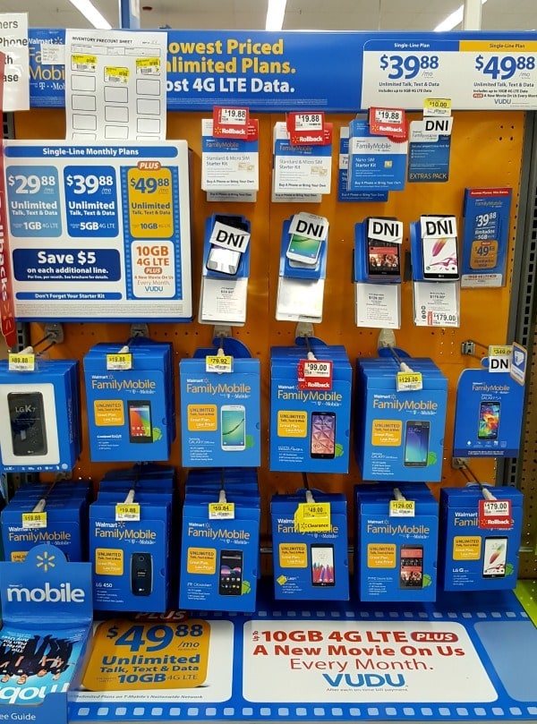 Walmart Family Mobile Display