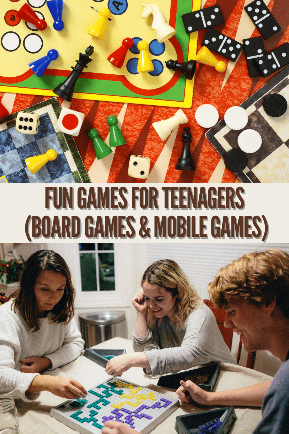 It's not impossible to keep a group of teens entertained in a way that moms approve. These games all get mom AND teens stamp of approval. #teens #games #boardgames #mobilegames via @wondermomwannab