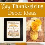 These easy Thanksgiving decor ideas will help you prepare your home for Thanksgiving without spending a ton of time and energy to do it.