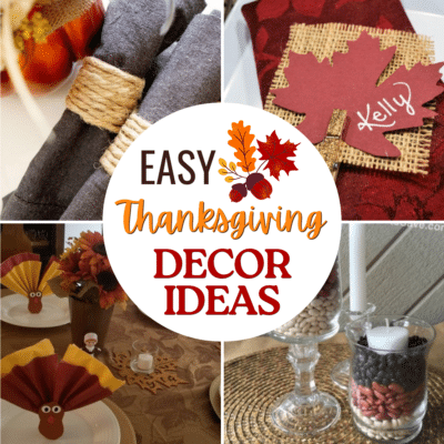 Looking for some easy Thanksgiving decor ideas? Look no further! Transform your home into a festive autumnal haven with these simple yet eye-catching decorations.