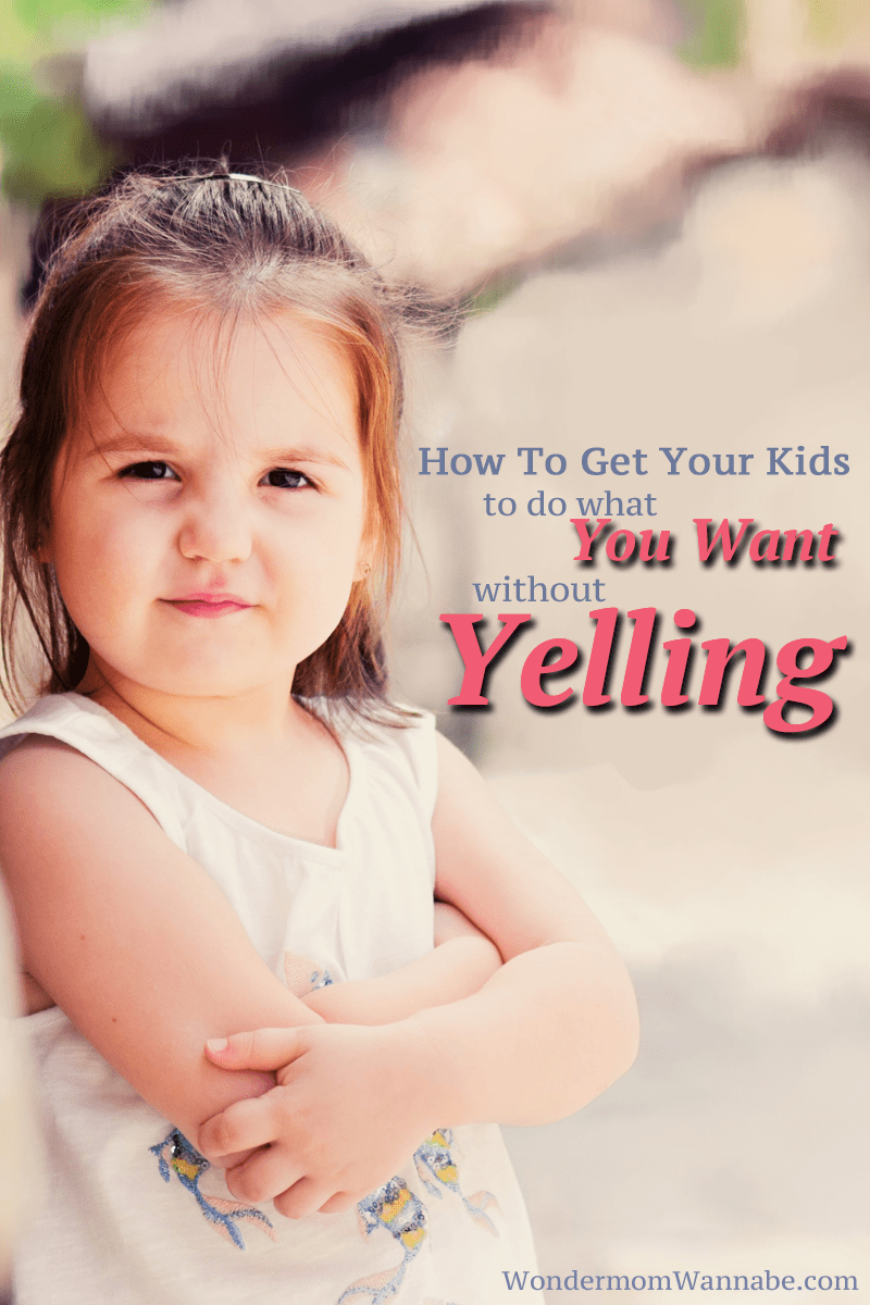 If you're finding it difficult, or even impossible, to discipline without yelling, you'll love these practical strategies to get your kids to do what you want without raising your voice. #discipline #noyelldiscipline #parentingadvice via @wondermomwannab
