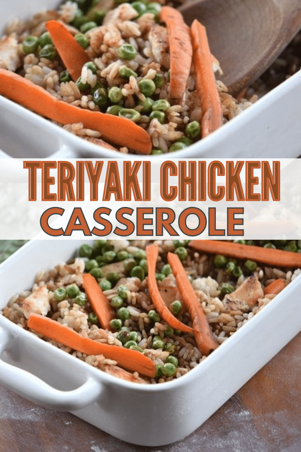 Teriyaki Chicken Casserole is an easy, flavorful dinner that everyone in the family loves. No wok required - the oven does most of the work! #casserole #dinner #teriyakichicken via @wondermomwannab