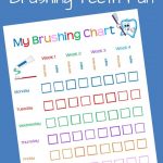 Easy and practical ways to get kids to WANT to brush their teeth. The tooth brushing chart printable is a great bonus too!