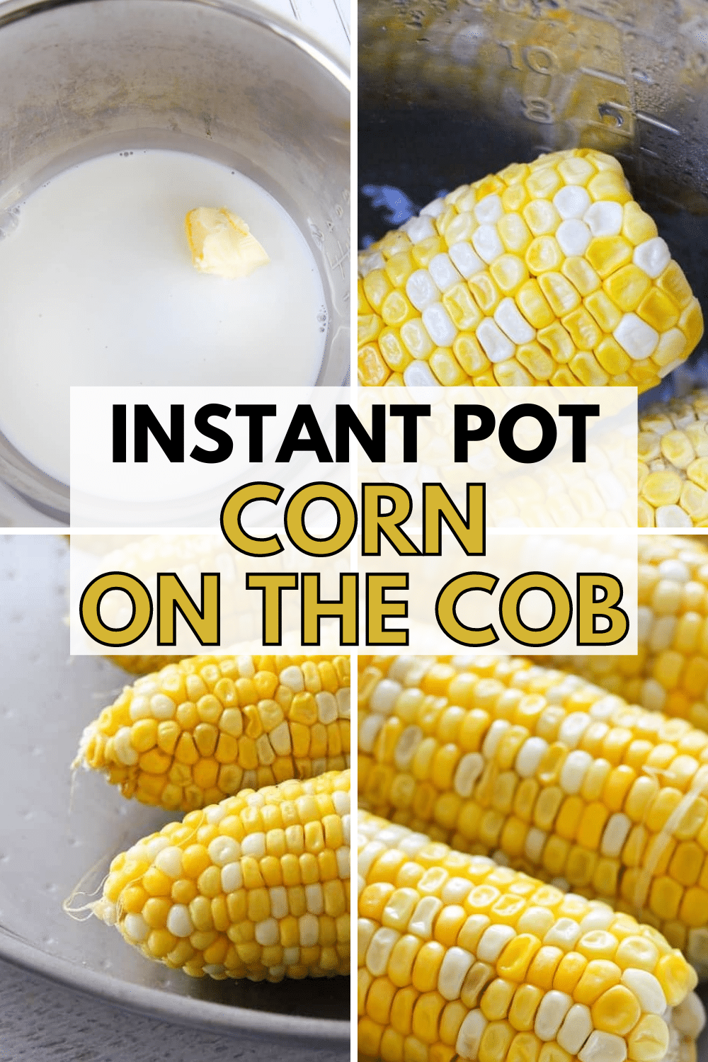 This Instant Pot Corn on the Cob is so much tastier than ordinary corn on the cob. You have to try this super easy recipe! #instantpot #pressurecooker #cornonthecob via @wondermomwannab