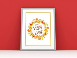 These Free Fall Printables Make Fall Decorating Easy