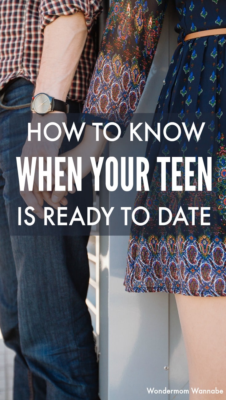 Is your teen ready to date? Look for these signs to know if your child is ready for teen dating. Plus, additional resources for parenting teens. #parenting #teens via @wondermomwannab