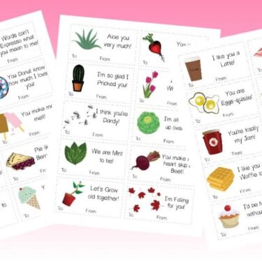 Free Printable Valentines That Are Oh So Punny