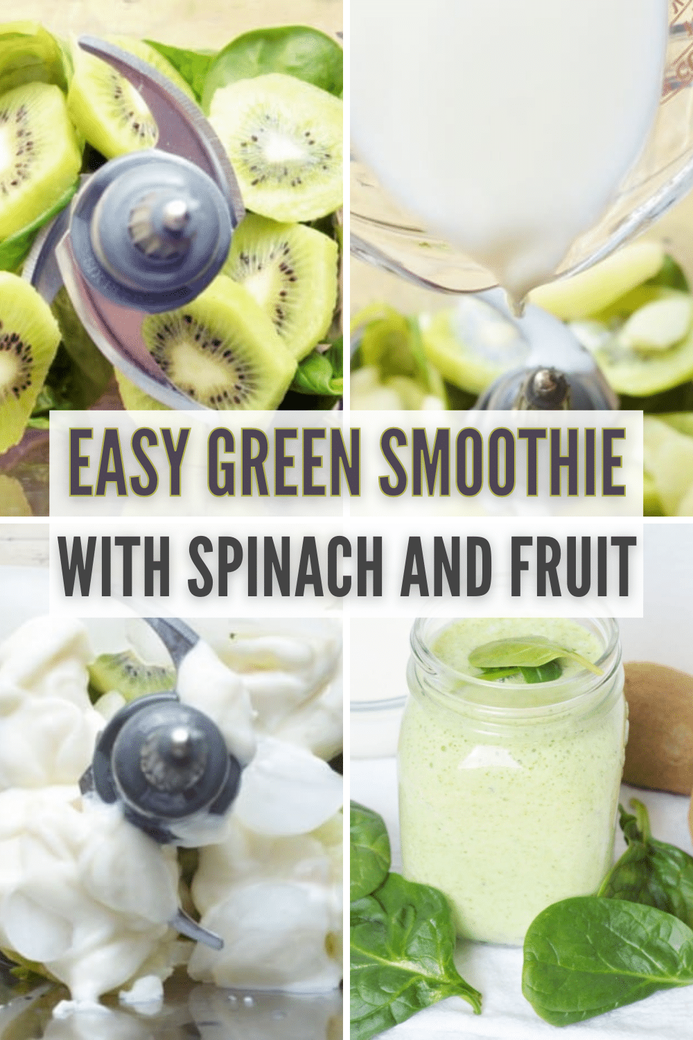 This is an awesome recipe for an easy green smoothie that makes eating healthy a joy and not a burden. #smoothie #healthyeating #easybreakfast via @wondermomwannab