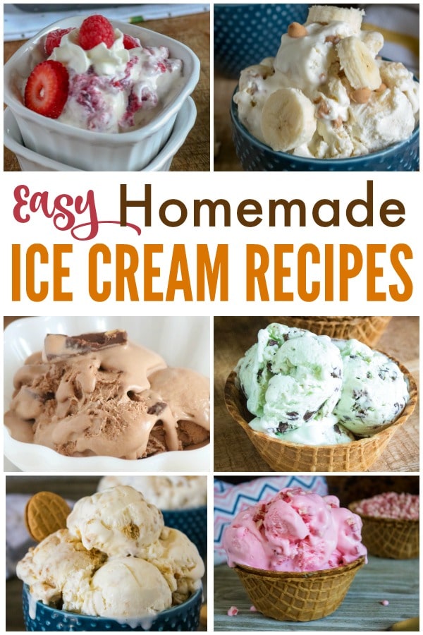 Homemade Ice Cream Recipes with Sweetened Condensed Milk via @wondermomwannab