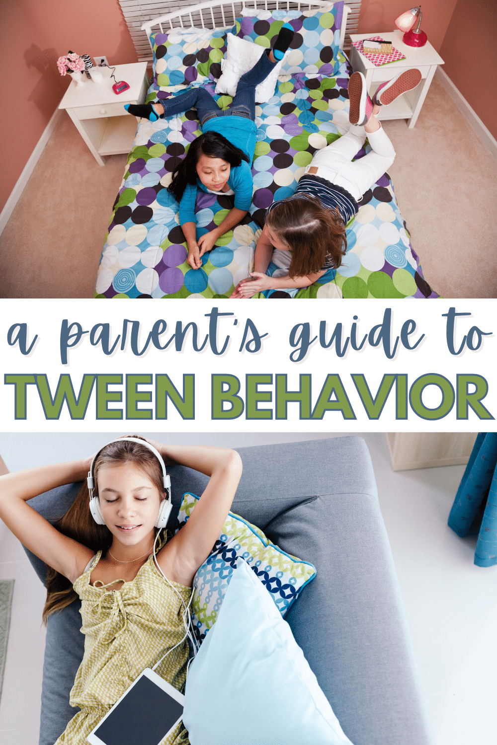Do you find the tween years to be a difficult parenting challenge? This Parent's Guide to Tween Behavior gives you some helpful tips. #tweenbehavior #tweens #parentingtips via @wondermomwannab