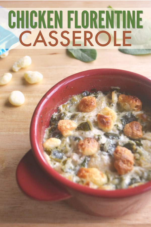 I can't believe how easy this Chicken Florentine Casserole is to make! The kids love it and love helping to make it too. #easydinner #quickmeals via @wondermomwannab