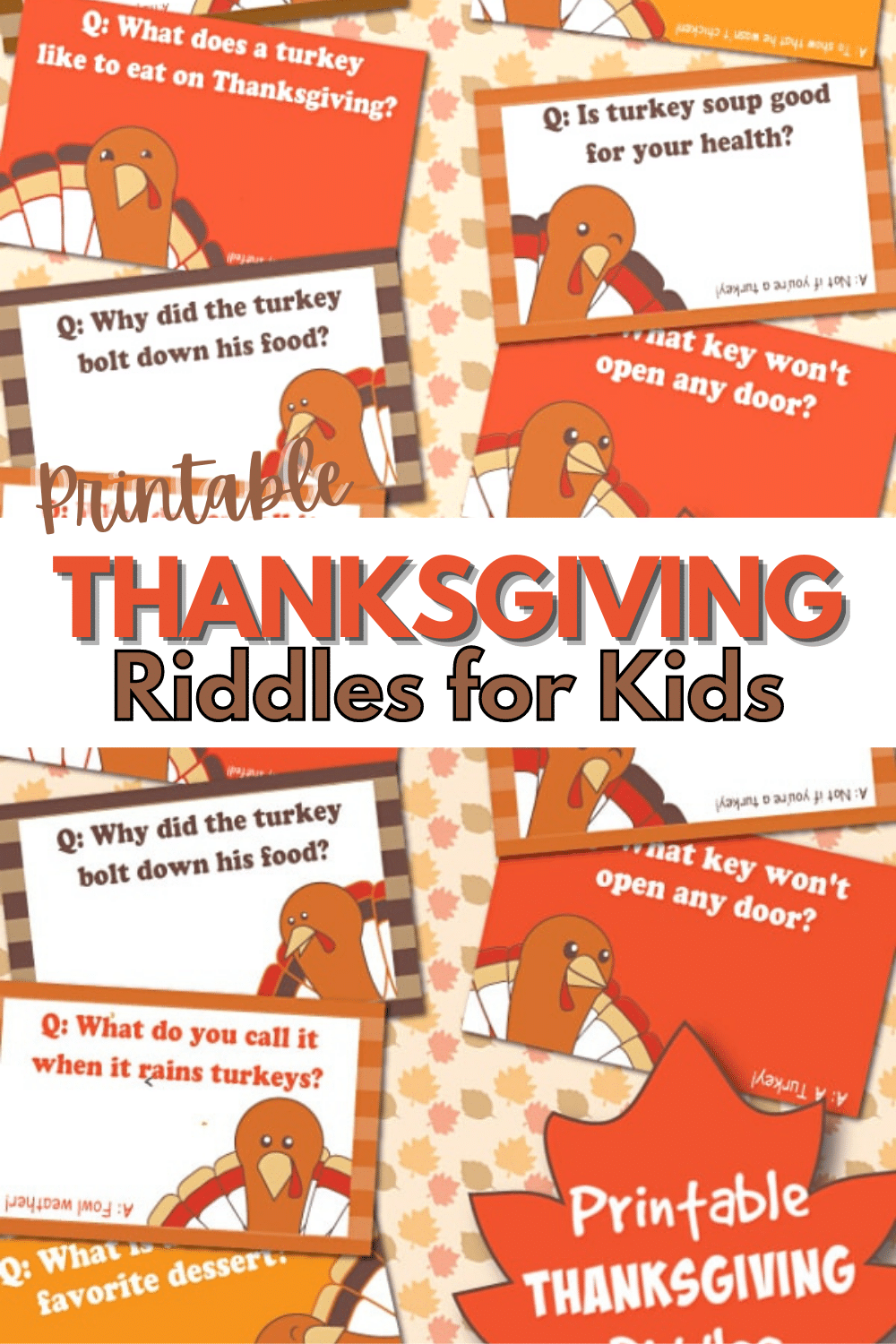 Printable Thanksgiving Riddles For Kids Wondermom Wannabe