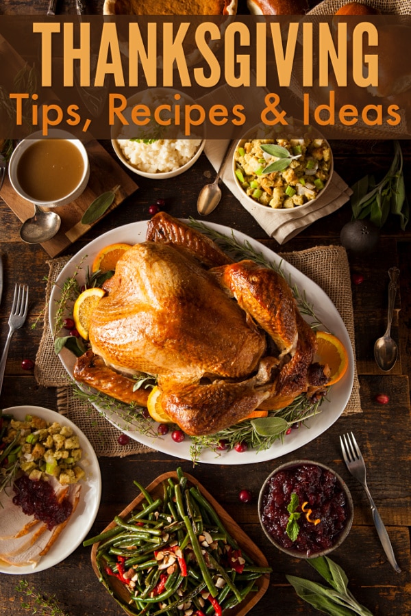 Plenty of Thanksgiving tips, recipes and ideas to make sure your holiday is filled with food and fun and free of stress and worry! #Thanksgiving #recipes #tips via @wondermomwannab