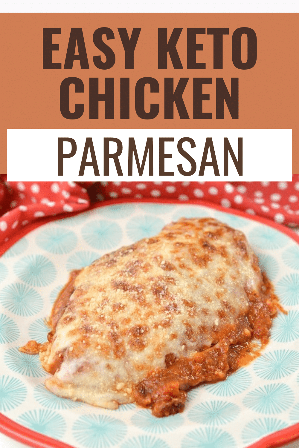 This keto chicken parmesan is delicious! Even better, you can enjoy it without sabotaging your keto diet. #keto #chicken #italian #easydinner via @wondermomwannab