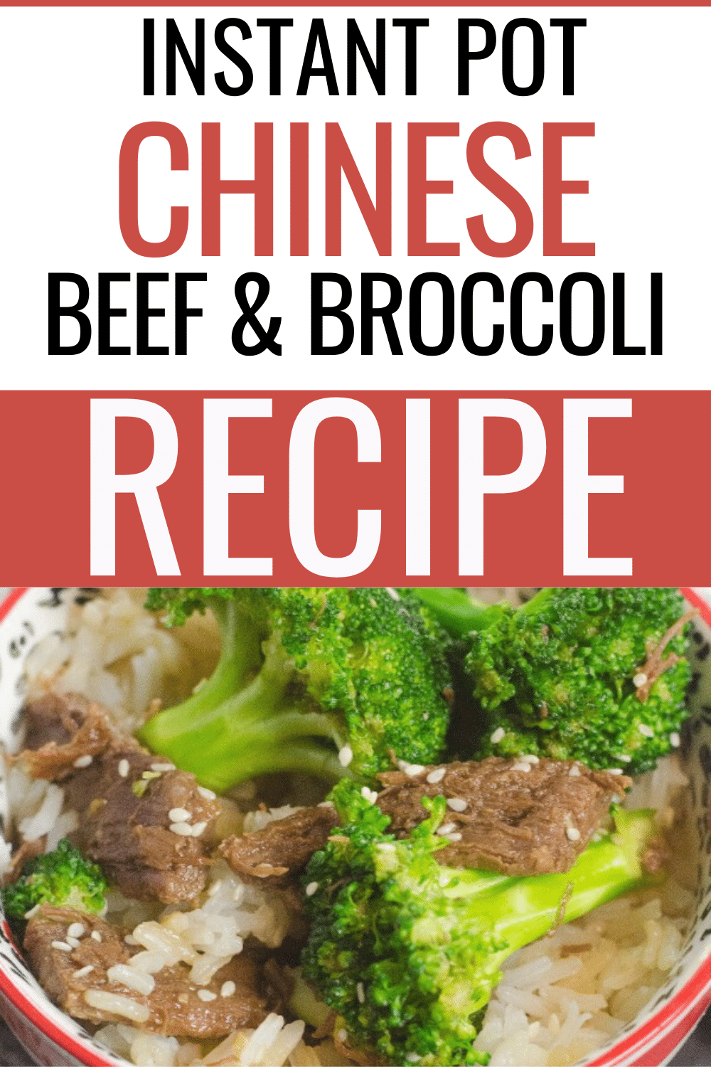 This Instant Pot Chinese Beef and Broccoli is such an easy meal to make and it's so yummy! It's the perfect meal for busy weeknights. #instantpotrecipes #chineserecipes #beef #pressurecooker #wondermomwannabe via @wondermomwannab