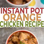 ready to eat Instant Pot Orange Chicken Recipe
