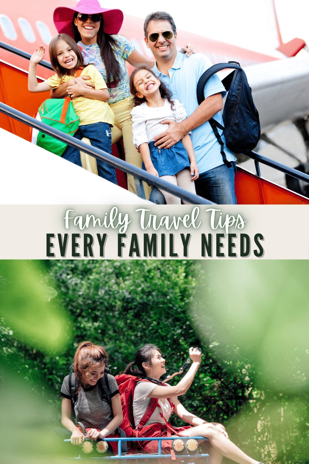 These family travel tips are perfect for any type of family vacation, Spring break, summer fun or holiday adventure! Simple and easy to implement! #travel #traveltips #family #vacation via @wondermomwannab