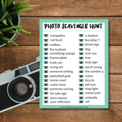 Photo scavenger hunt printable. Get ready for an exciting adventure with our photo scavenger hunt. This engaging activity is perfect for all ages and will challenge participants to find and capture specific items or scenes with